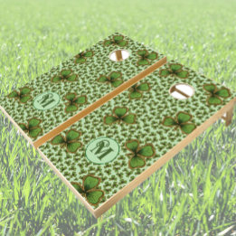 Green Shamrock  Clovers Irish Custom