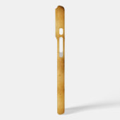 GREEN SHAMROCK HARP PARCHMENT MONOGRAM Case-Mate iPhone CASE (Achterkant / Links)