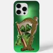 GREEN SHAMROCK HARP St Patrick Day Case-Mate iPhone Case (Achterkant)