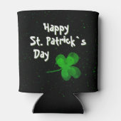 Green Shamrock Irish Happy St. Patrick's Day Blikjeskoeler (Achterkant)