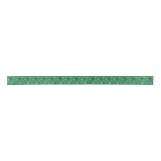 Green Shamrock Pattern St Patricks Day Lint (Voorkant)