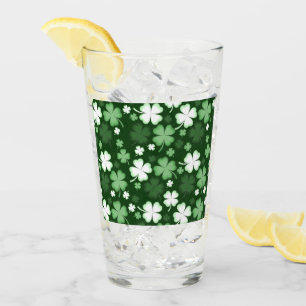 Green Shamrock, St. Patrick's Day Glas