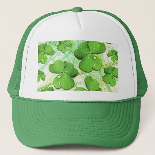 Green Shamrock St Patrick's Day Pet (Voorkant)