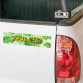 Green Shamrock St Patrick's iPhone 5 Hoesje-Mate Bumpersticker (Op Truck)