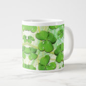 Green Shamrock St Patrick's iPhone 5 Hoesje-Mate Extra Grote Beker (Voorkant rechts)