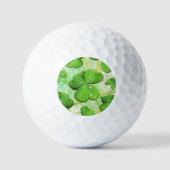 Green Shamrock St Patrick's iPhone 5 Hoesje-Mate Golfballen (Voorkant)