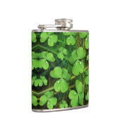 Green Shamrock St Patrick's iPhone 5 Hoesje-Mate Heupfles (Rechts)