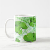 Green Shamrock St Patrick's iPhone 5 Hoesje-Mate Koffiemok (Links)