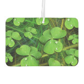 Green Shamrock St Patrick's iPhone 5 Hoesje-Mate Luchtverfrisser (Achterkant)