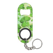 Green Shamrock St Patrick's iPhone 5 Hoesje-Mate Mini Flessenopener (Achterkant)