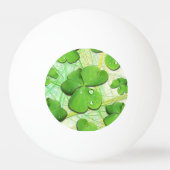 Green Shamrock St Patrick's iPhone 5 Hoesje-Mate Pingpongballen (Voorkant)