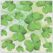 Green Shamrock St Patrick's iPhone 5 Hoesje-Mate Sticker (Voorkant)