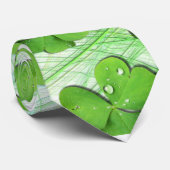 Green Shamrock St Patrick's iPhone 5 Hoesje-Mate Stropdas (Opgerold)