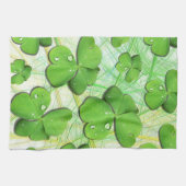 Green Shamrock St Patrick's iPhone 5 Hoesje-Mate Theedoek (Horizontaal)