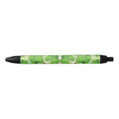 Green Shamrock St Patrick's iPhone 5 Hoesje-Mate Zwarte Inkt Pen (Voorkant)
