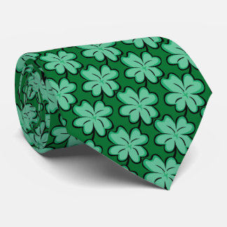 Green Shamrock Stropdas