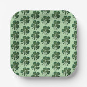 Green Shamrocks 2025 Paper Bord (Voorkant)