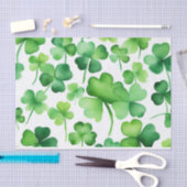 Green Shamrocks Tissuepapier (Craft)