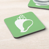 Green Shell Bier Onderzetter (Linkerzijde)