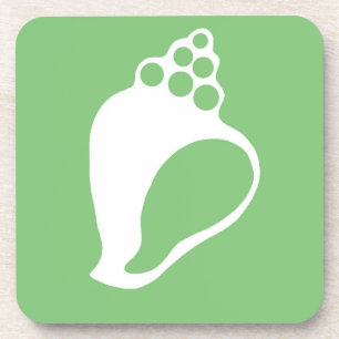 Green Shell Bier Onderzetter