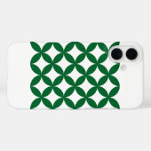Green Shippo iPhone 16 Plus Coque (Verso (horizontal))