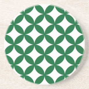 Green Shippo Ronde Onderzetter – Japans Traditione