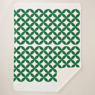 Green Shippo Sherpa Blanket Deken