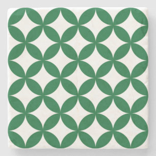 Green Shippo Square Onderzetter