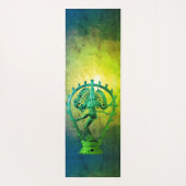 Green Shiva Dream  Yogamat (Achterkant)