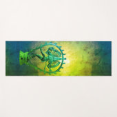 Green Shiva Dream  Yogamat (Voorkant (horizontaal))