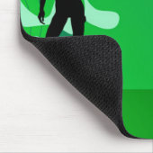 Green Silhouette Muismat (Hoek)