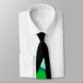 Green Silhouette Stropdas (Gebonden)