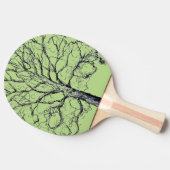 Green Sketting Tree Paddle Tafeltennisbatje (Zijkant)