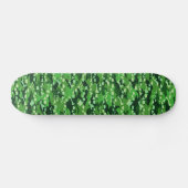 Green Skull Camo Skateboard (Horizontaal)