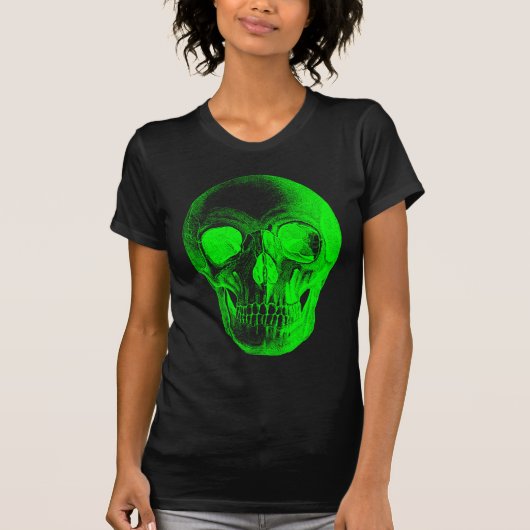 Green Skull T Shirt (Voorkant)