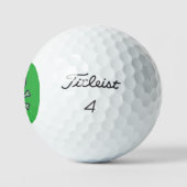 Green Skull Titleist green 2023 Pro balles de golf (Logo)