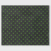 Green Skulls and Sunflower Series Design 13 Weefse Cadeaupapier (Vlak)