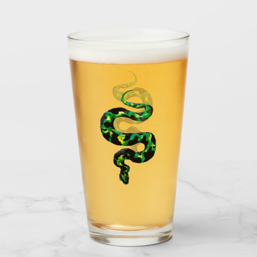 Green Snake Glas (Voorkant gevuld)