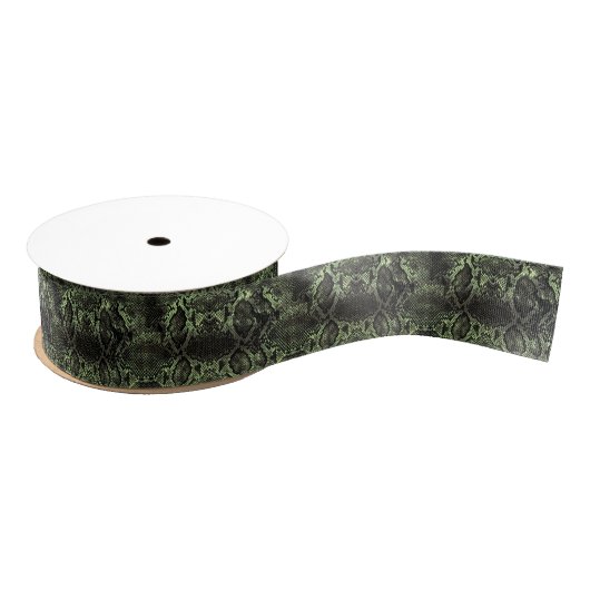 Green Snake print Grosgrain Lint (Spoel)