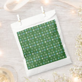 Green Snowflake Bedankzakje (Geknipt)