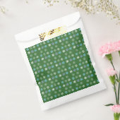 Green Snowflake Bedankzakje (Gezegeld)