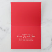 Green Snowflake kerstfoto 1 foto Kaart (Binnen)