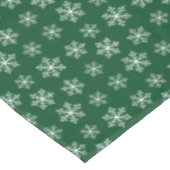 Green Snowflake Tablecloth Tafelkleed (Gekanteld)