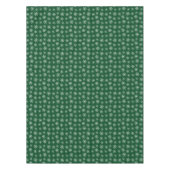 Green Snowflake Tablecloth Tafelkleed (Voorkant)