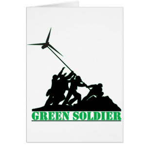 Green Soldier Windmill