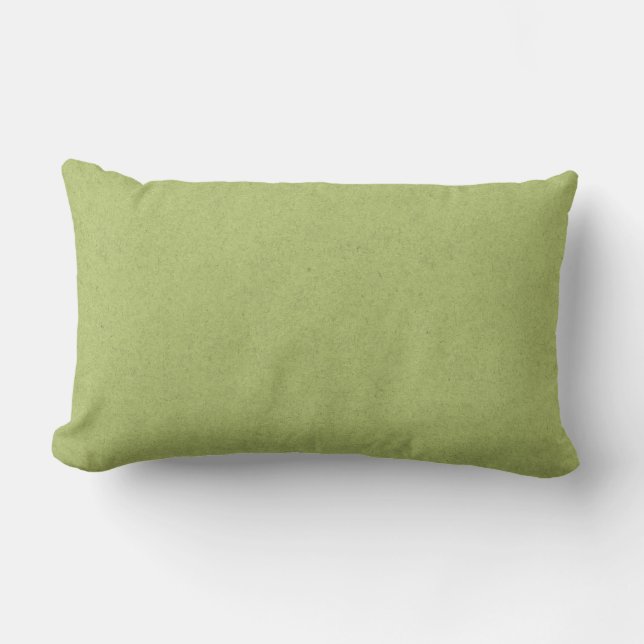 Green Solid Pillow Kussen (Voorkant)