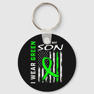 Green Son Cerebral Palsy Kidney Disease Awareness Sleutelhanger