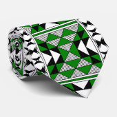 Green Southwest Sacred Mountains Stropdas (Opgerold)