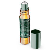 Green Sparkles Parfum Roller Fles Label