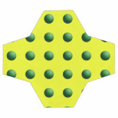 Green Spheres on Yellow  (Plat)